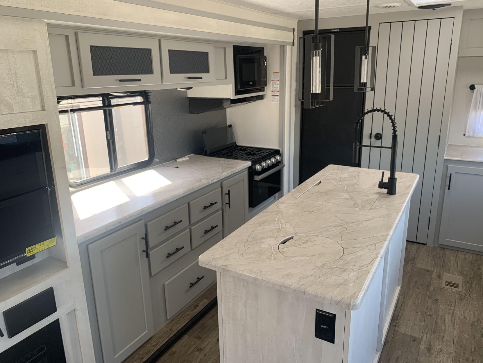 Inside an RV